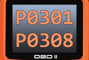DTC P0301-P0308